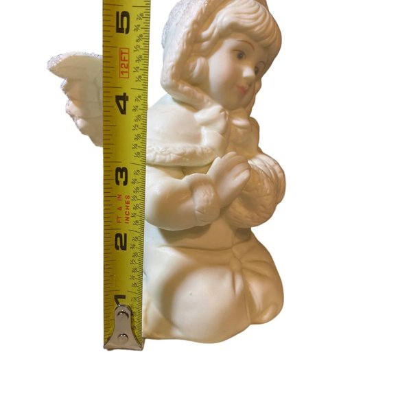 Little miracles Angel Russ Christmas Figurine Girl Porcelain Ceramic Collectible - Picture 7 of 14